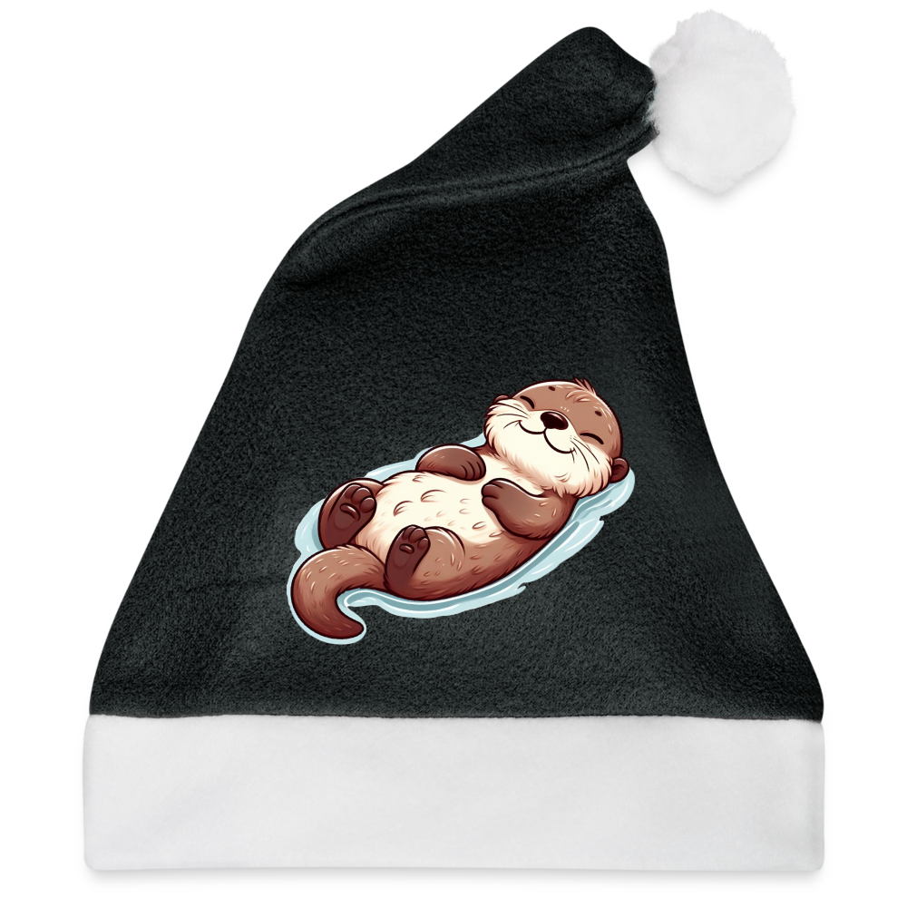 Otter Weihnachtshut - black/white