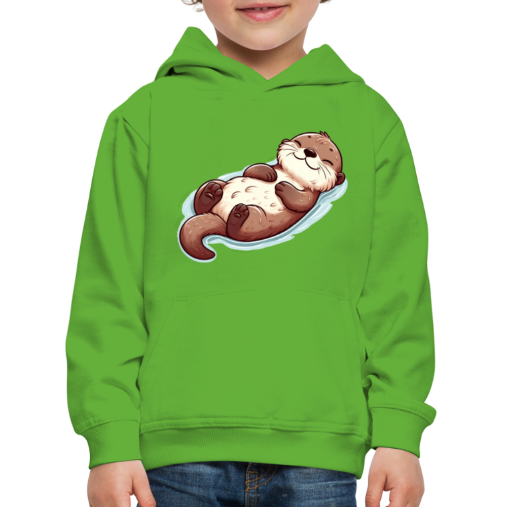 Kids' Premium Hoodie - light green