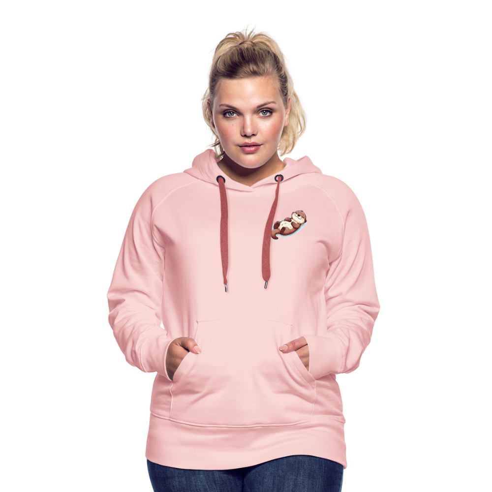 Otter Hoodie - crystal pink