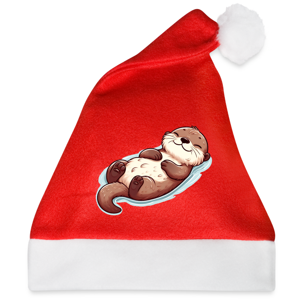 Otter Weihnachtshut - red