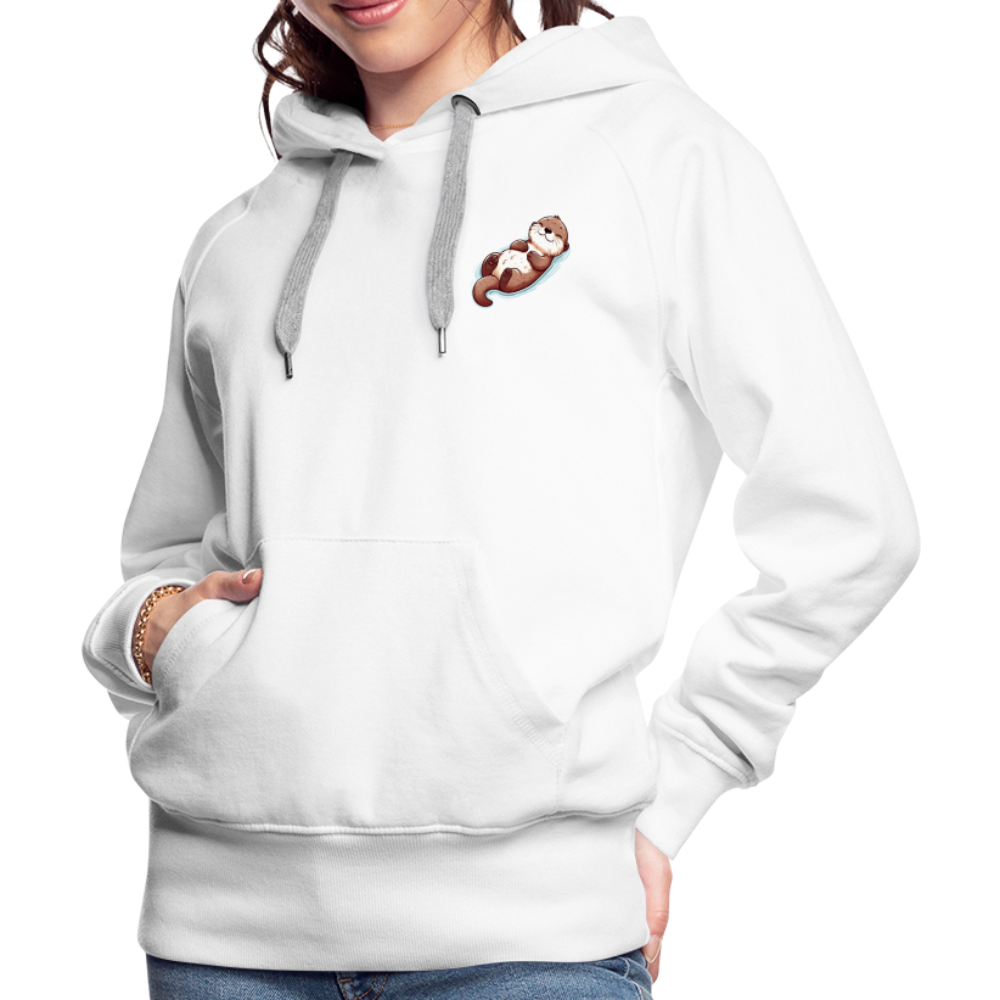 Otter Hoodie - white