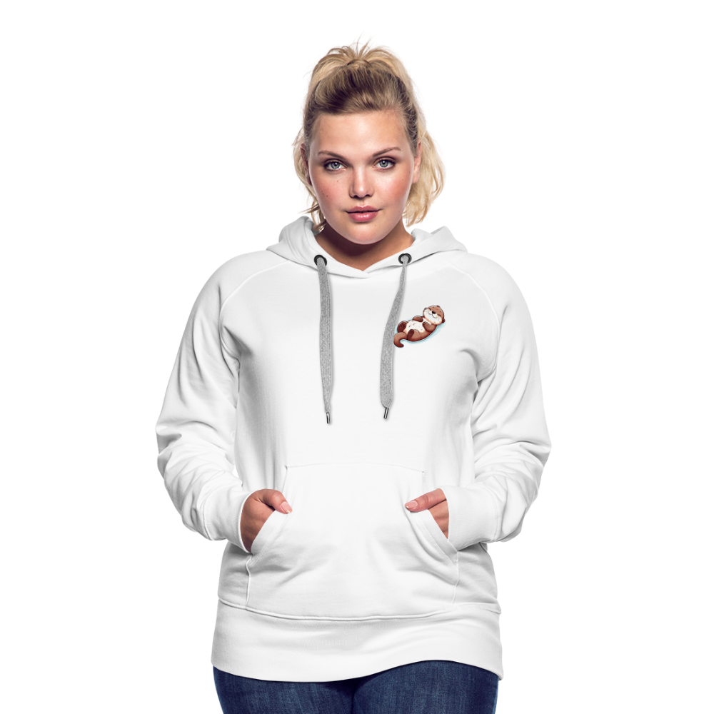 Otter Hoodie - white