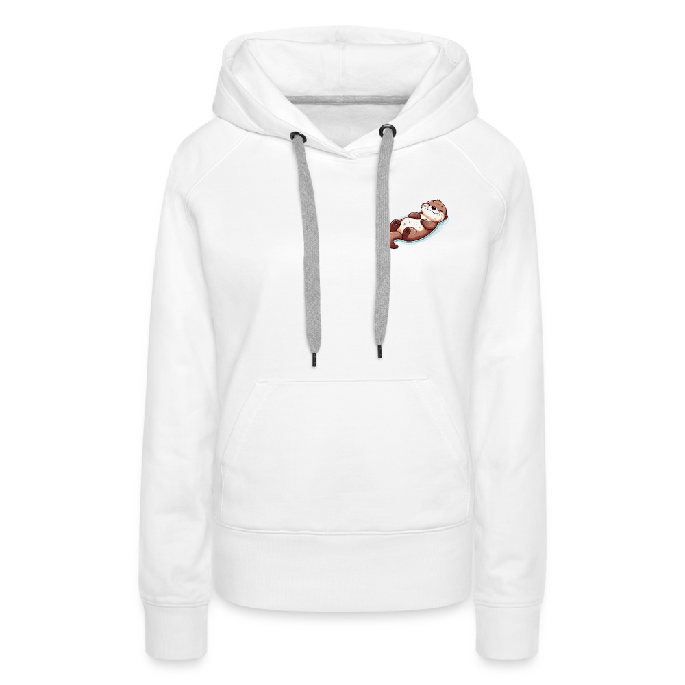 Otter Hoodie - white