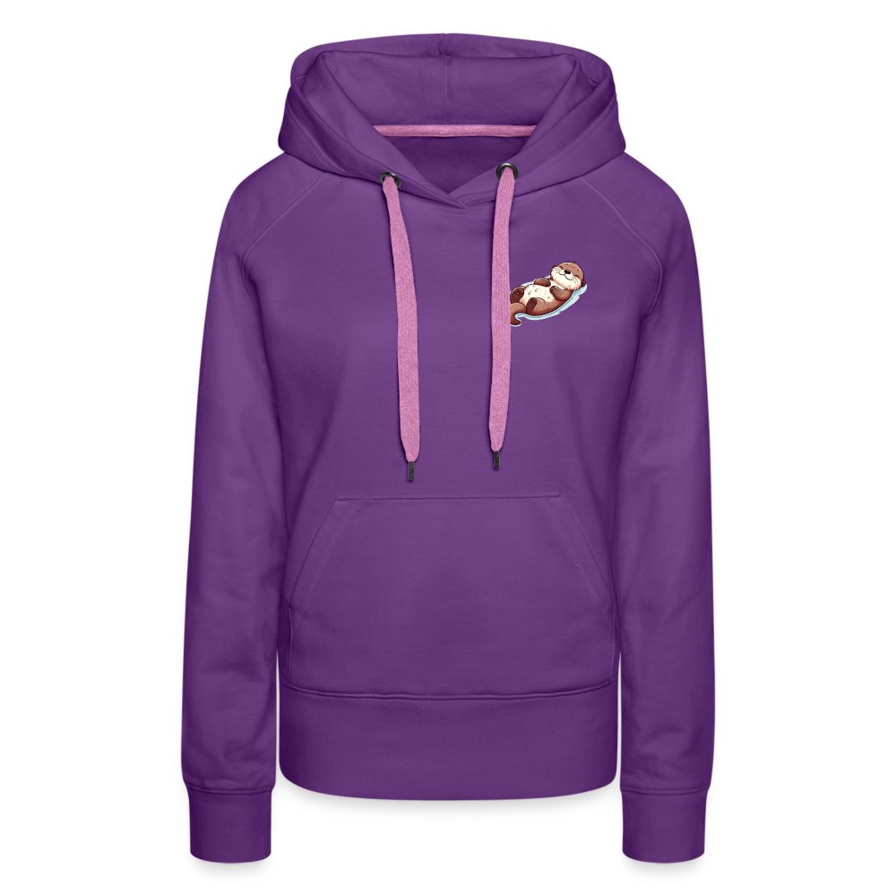 Otter Hoodie - purple
